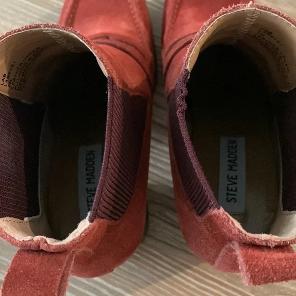 Steve Madden Suede Ankle Boots - Picture 9 of 12